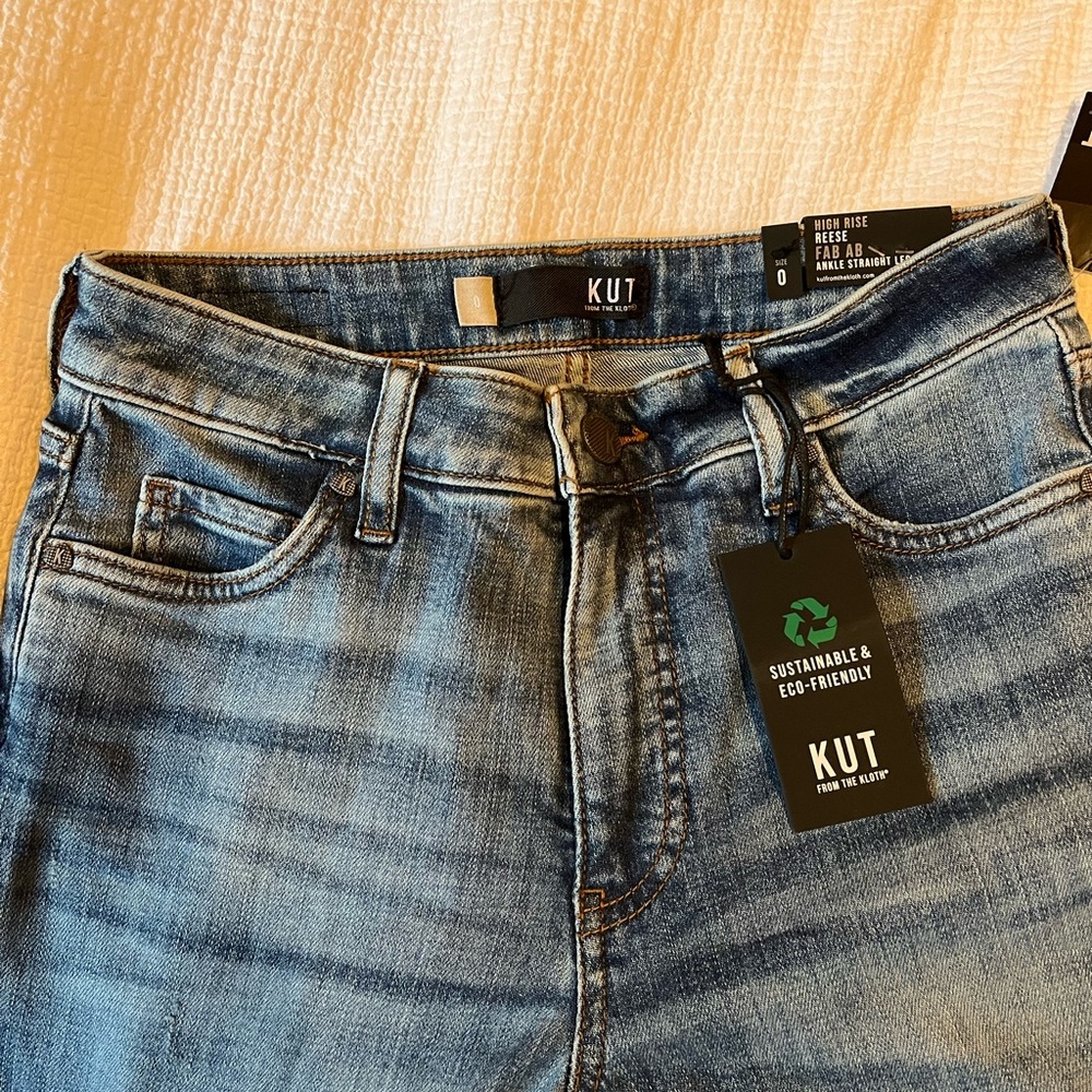 NWT Kut From the Kloth Reese Fab Ab Ankle Straight
